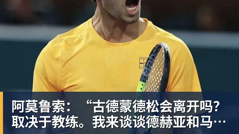 米兰体育阿莫鲁索：“古德蒙德松会离开吗？取决于教练。我来谈谈德赫亚和马丁内利”