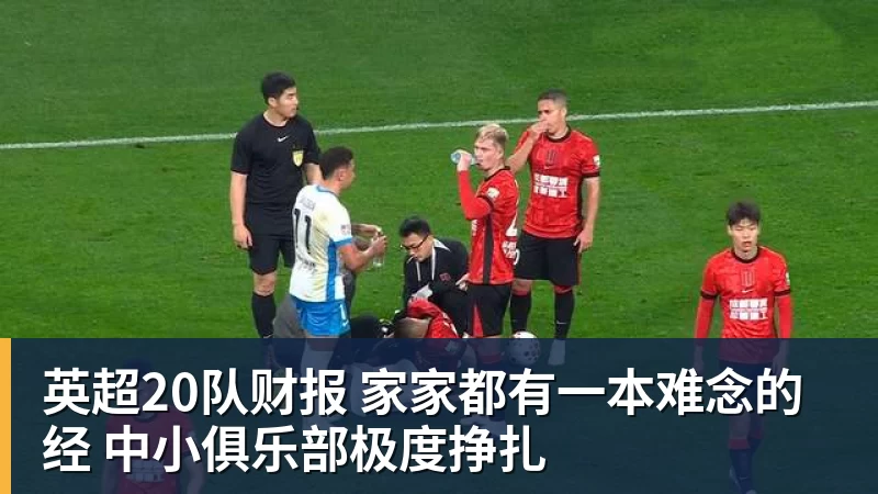 米兰体育英超20队财报 家家都有一本难念的经 中小俱乐部极度挣扎
